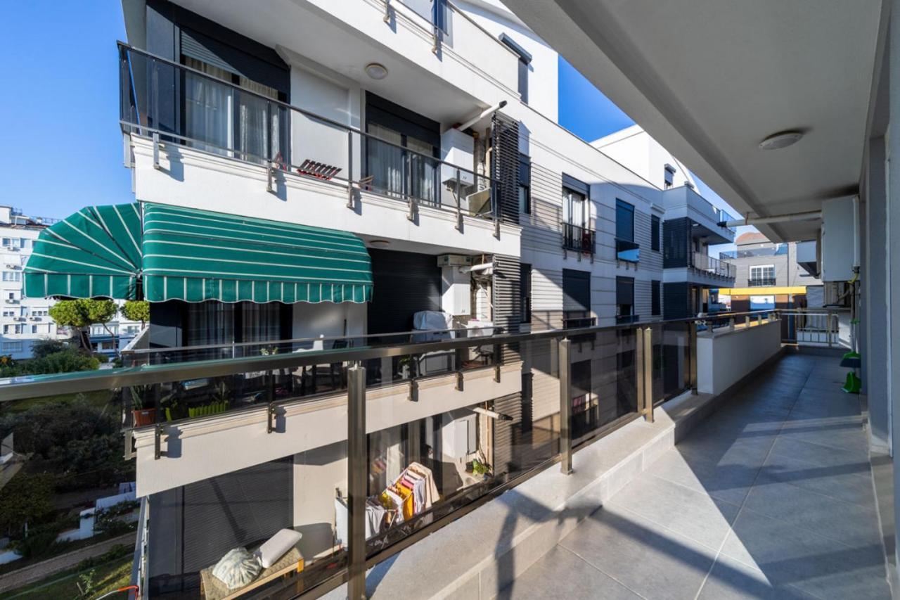 安塔利亚Central Flat With Balcony Near Sea In Muratpasa公寓 外观 照片